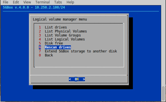 Extend Data Disk (SGBox V4)