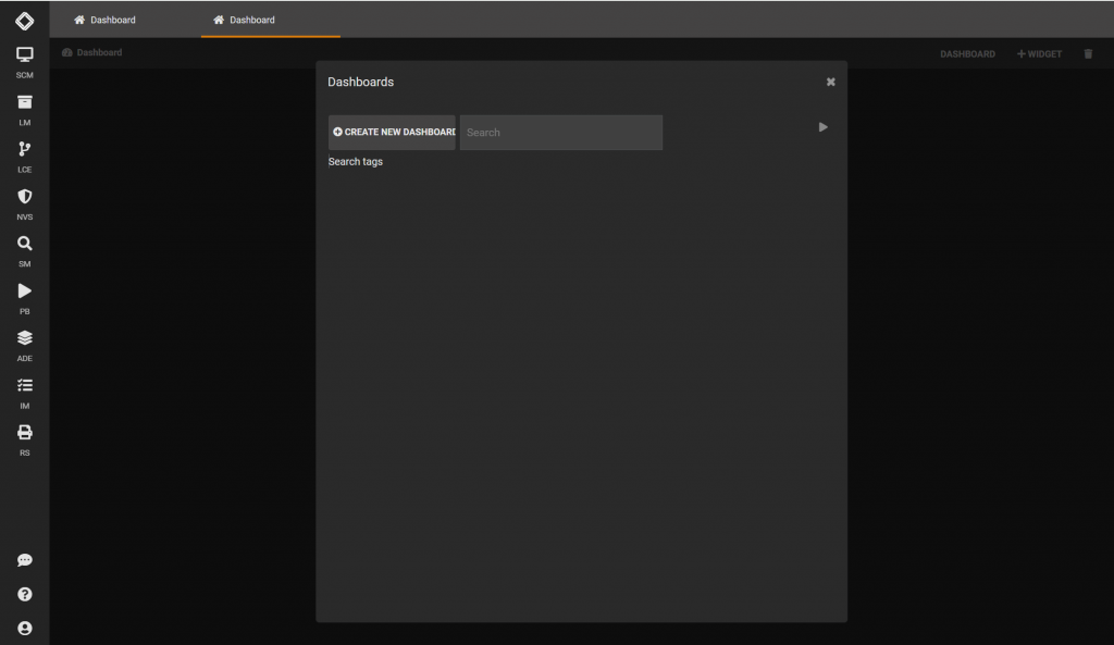 Create a dashboard