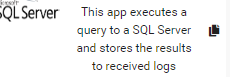 Configure MSSQL App