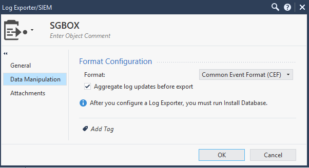 Syslog configuration on CheckPoint