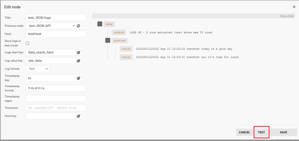 Playbooks - Retrieve Logs