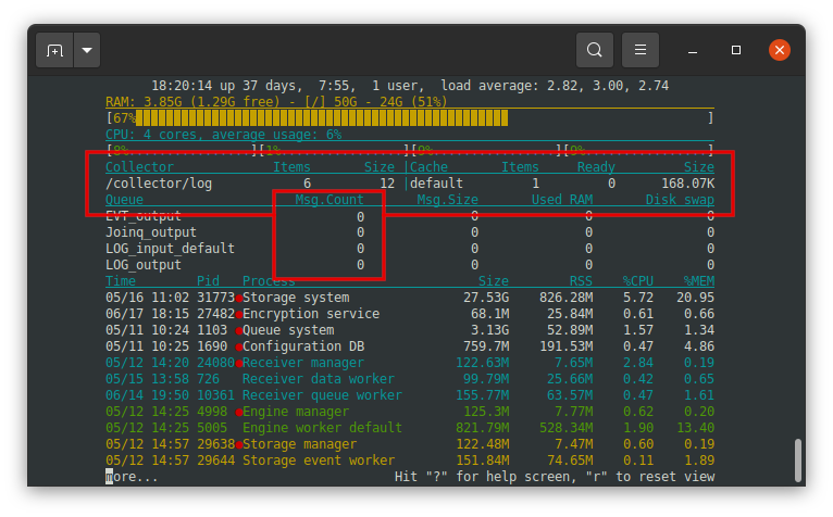 TCPDump and SGTop