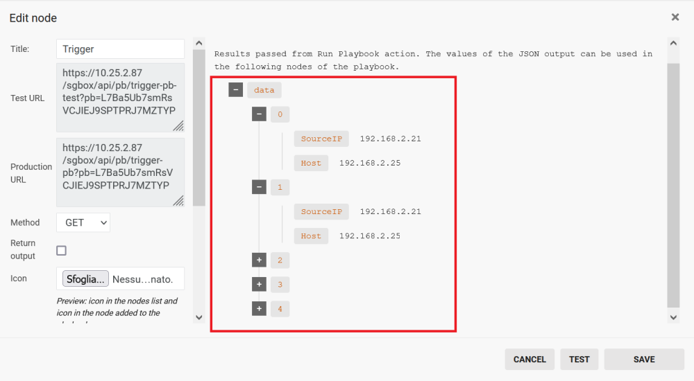 Playbooks - Trigger with Query