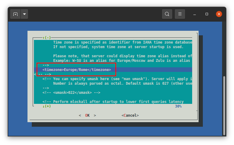 Configure SGBox Timezone