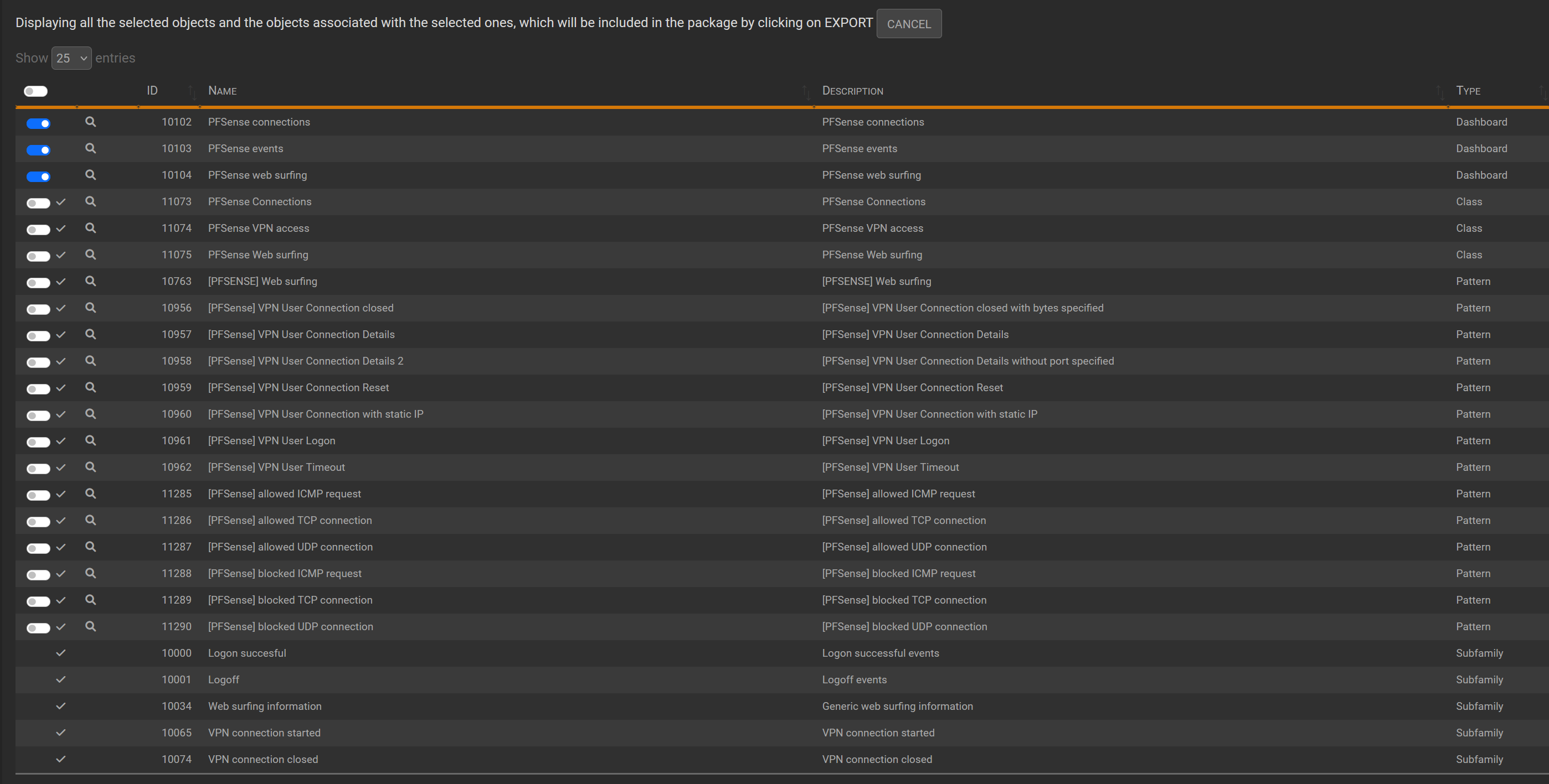 Packages Management