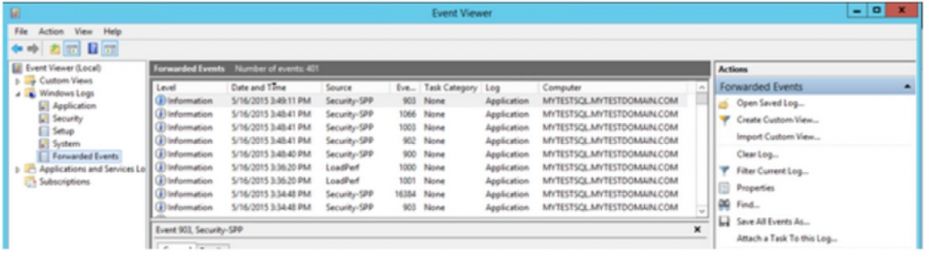 Centralizing Windows Logs ( Forwarded Events ) 13 Centralizing Windows Logs ( Forwarded Events )
