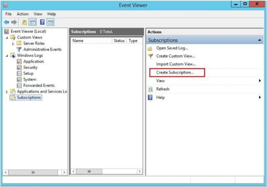 Centralizing Windows Logs ( Forwarded Events ) 7 Centralizing Windows Logs ( Forwarded Events )