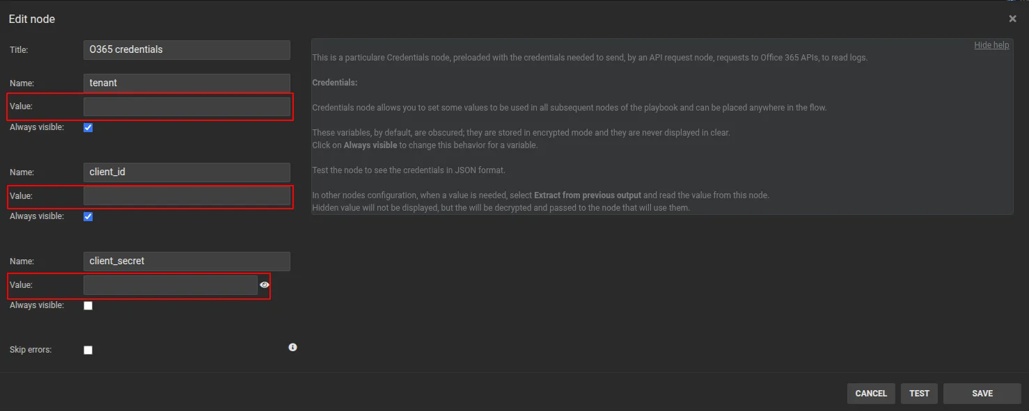 Microsoft 365 (Office 365) – SGBox SIEM Integration Guide